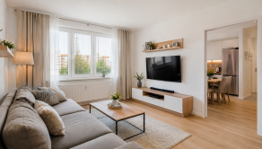 Na predaj 3-izbový byt - 3-izbový byt s loggiou na predaj, Ružinov | 72 m² - fotografia 1