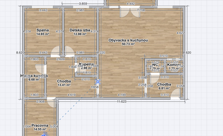 ViP.  4-izbový byt Panorama, 120 m², terasa 10m2, parking - fotografia 8
